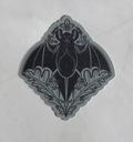 Paris Mausoleum Bat Vinyl Sticker