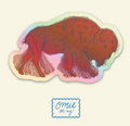 Buffalo Balla Holographic Sticker