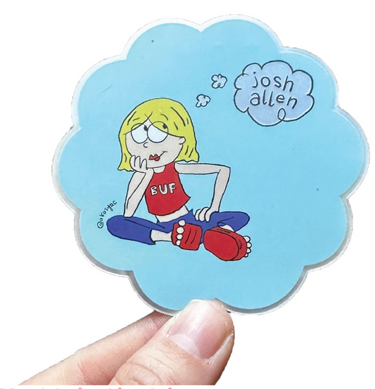 Josh Allen Dreams Sticker