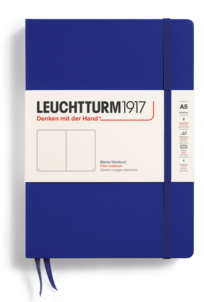Leuchtturm1917 Medium Notebook - Ink Plain