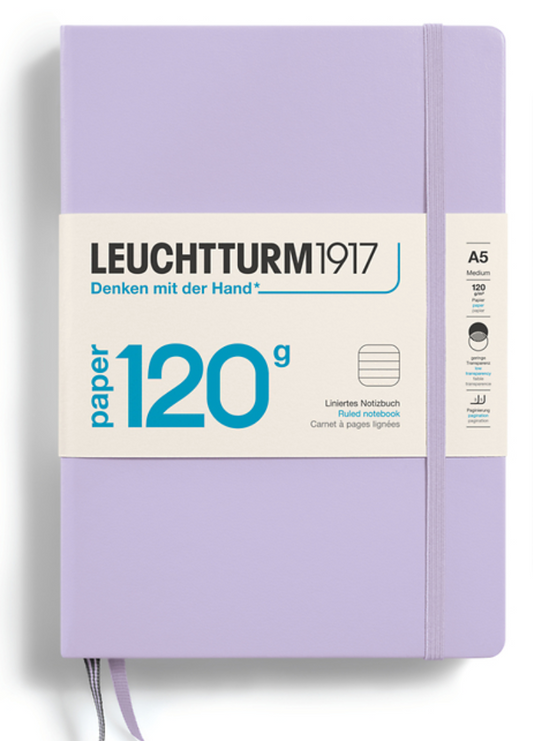 Leuchtturm1917 Medium Notebook- 120G Edition- Lilac Ruled