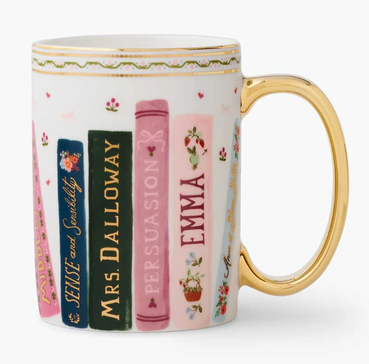 Ladies Night Book Club Porcelain Mug