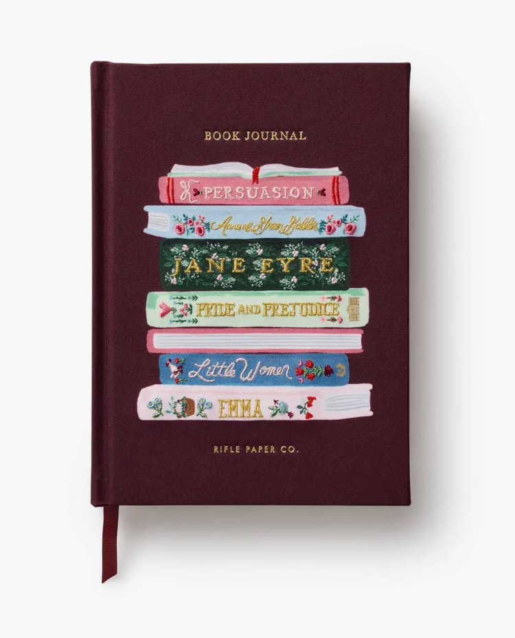 Embroidered Book Journal - Ladies Night Book Club