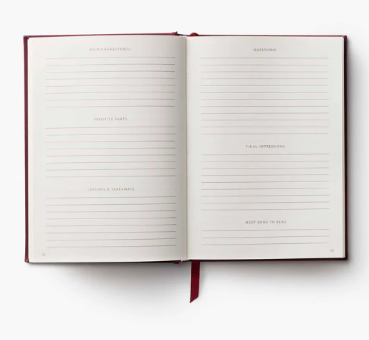 Embroidered Book Journal - Ladies Night Book Club