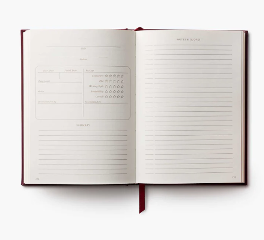 Embroidered Book Journal - Ladies Night Book Club