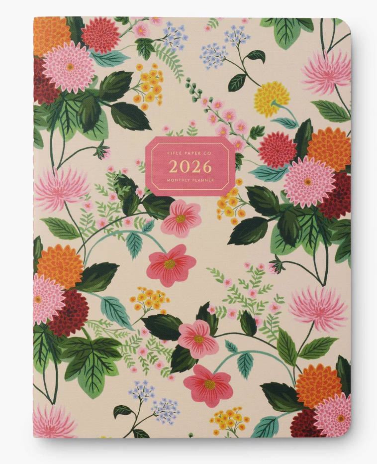 2026 Monthly Planner - Dahlia