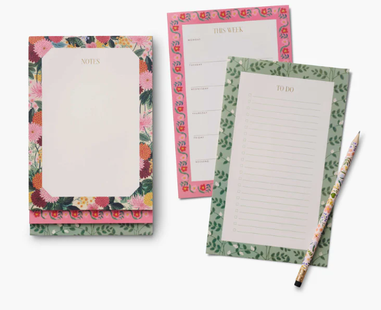 Dahlia Tiered Notepad