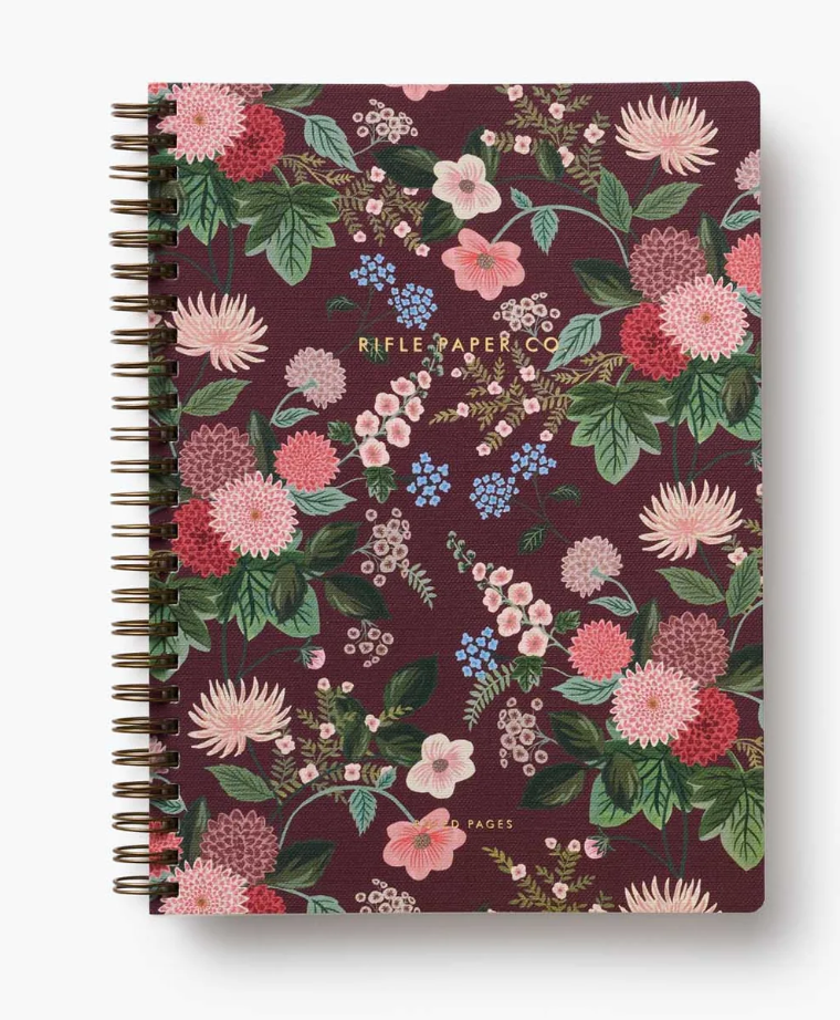 Dahlia Spiral Notebook
