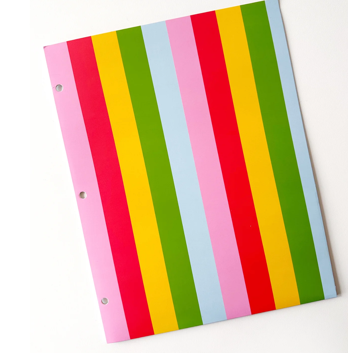 To Wong Foo Bright Stripe Pocket Folder