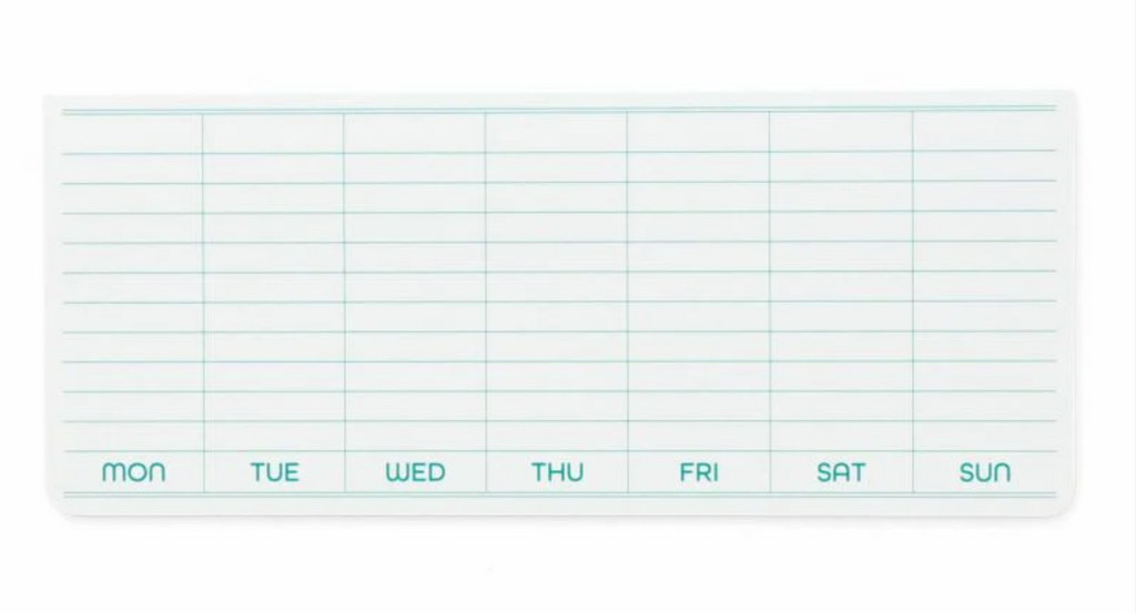 Sticky Memo Pad Weekly Planner