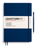 Leuchtturm1917 Master Slim Notebook- Navy Squared