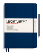 Leuchtturm1917 Master Slim Notebook- Navy Squared