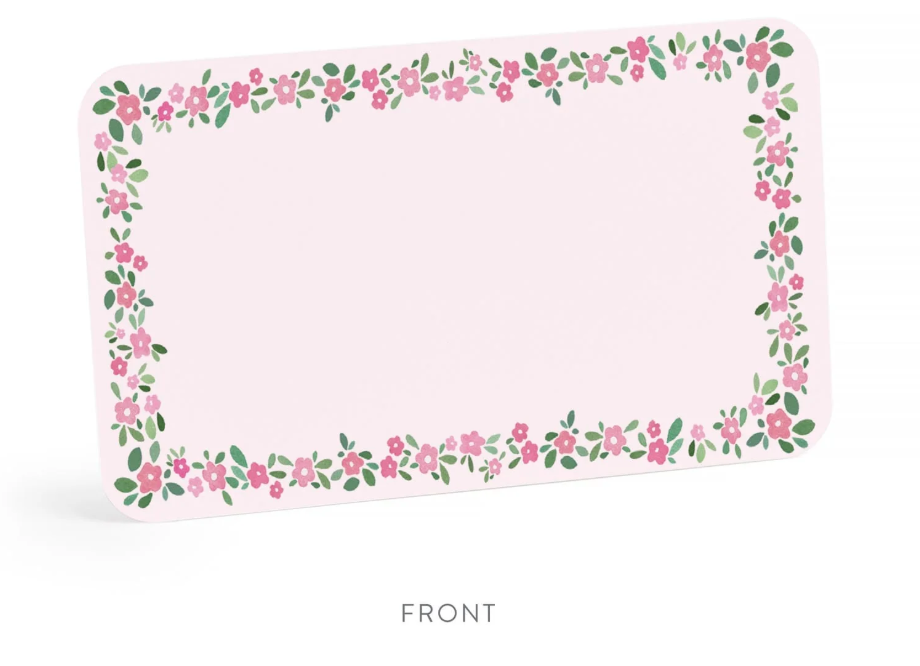 Pink Petals Little Notes