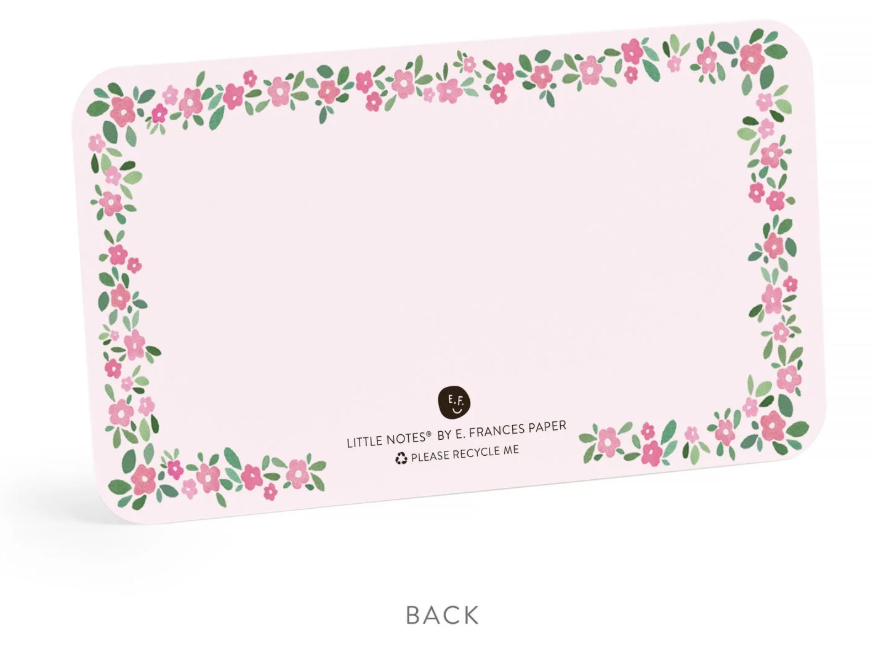 Pink Petals Little Notes