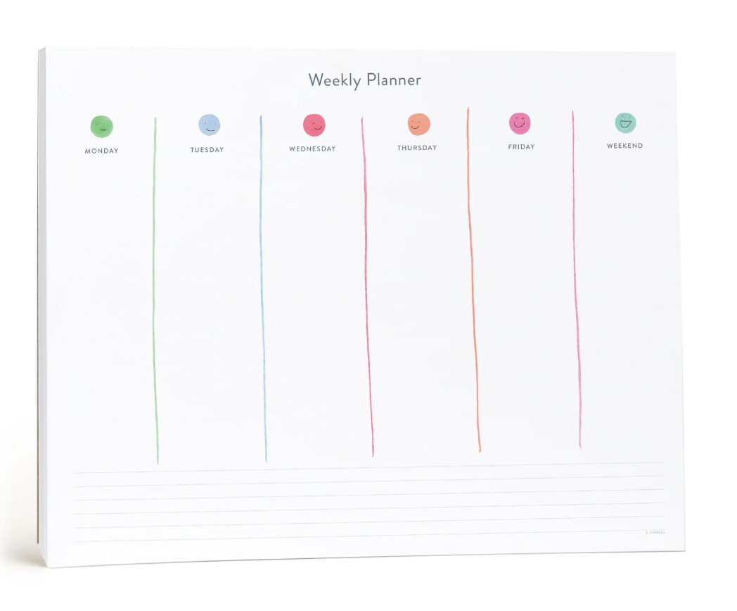 Weekly Smiles Planner
