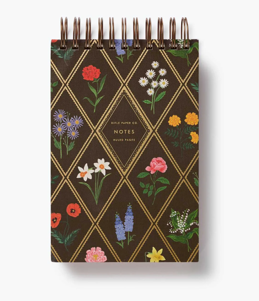 Garden Study Desktop Spiral Notepad