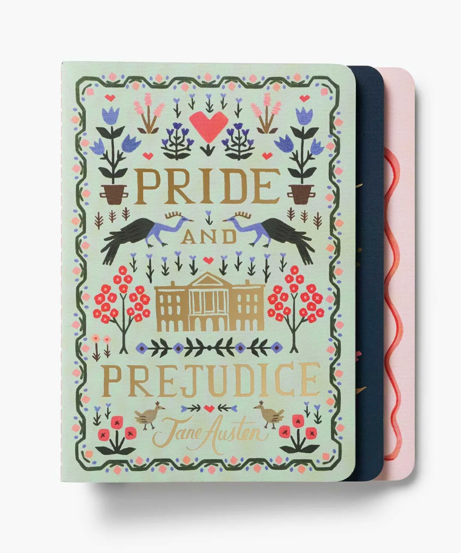 Stitched Notebook Set - Jane Austen
