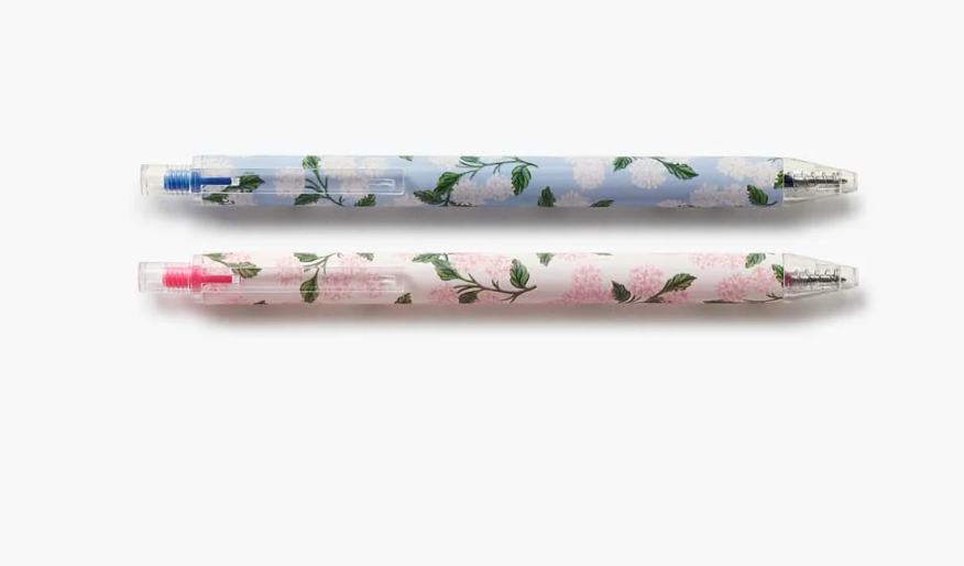 Hydrangea Gel Pen Set