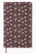 Burgundy Vintage Floral Soft Touch Journal