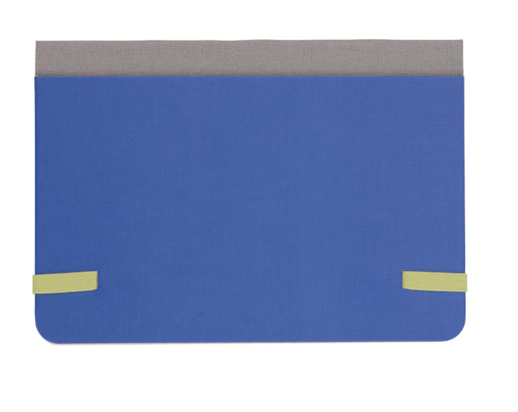Standard Issue Pocket Journal - Cobalt and Citron