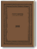 Rossi Softcover Stitched Bound Notebook - Hazelnut