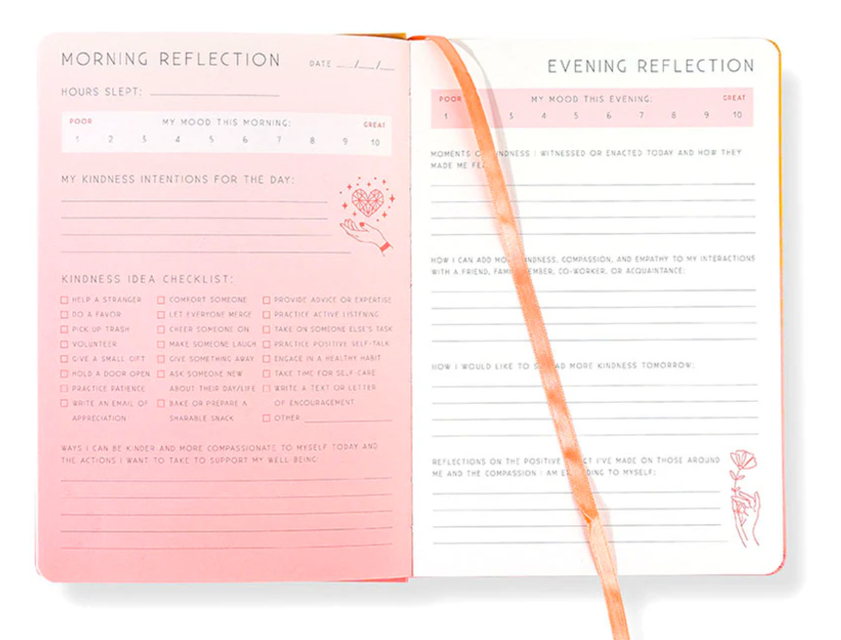 Kindness: A Day and Night Reflection Journal