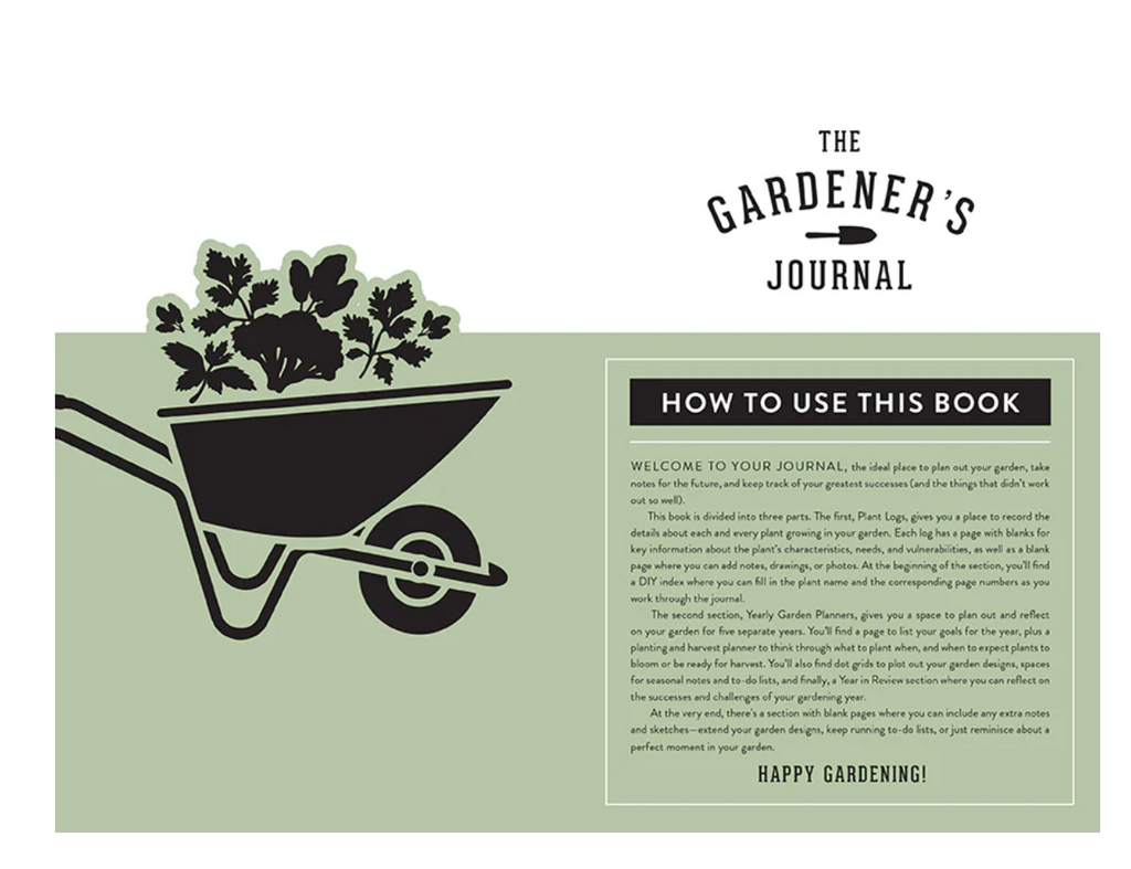 Get Growing Gardener's Journal
