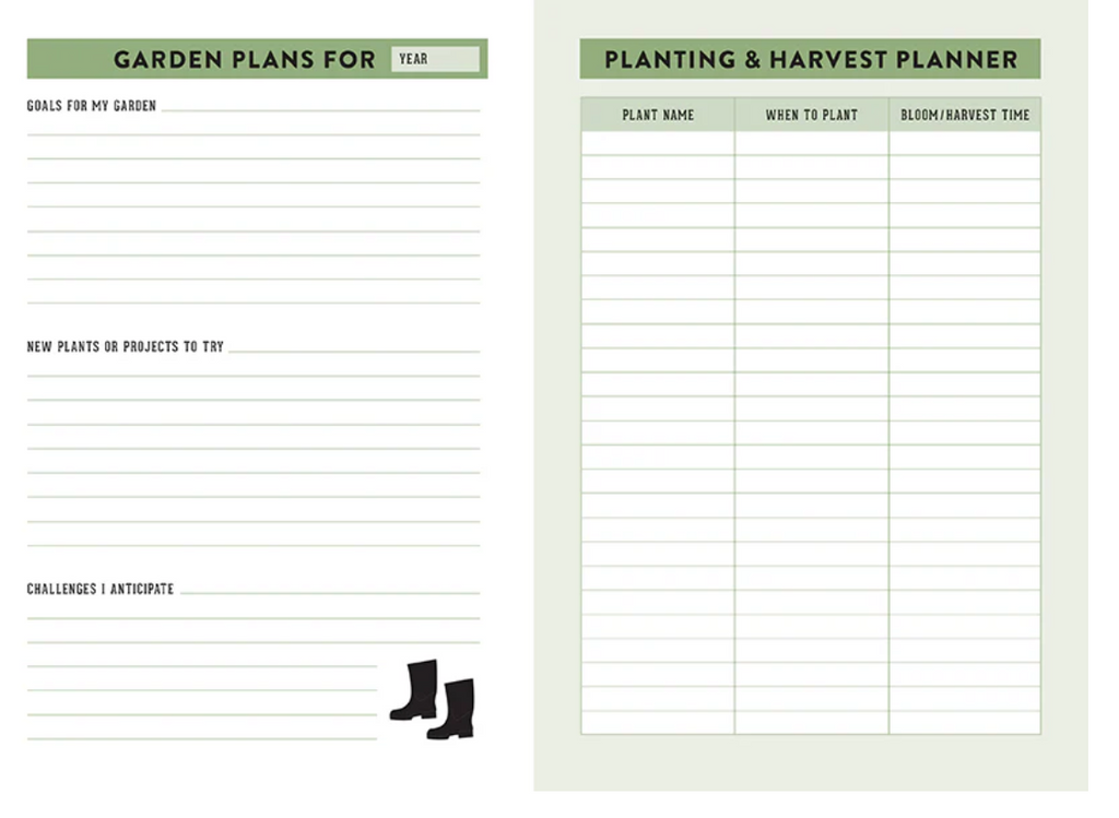 Get Growing Gardener's Journal