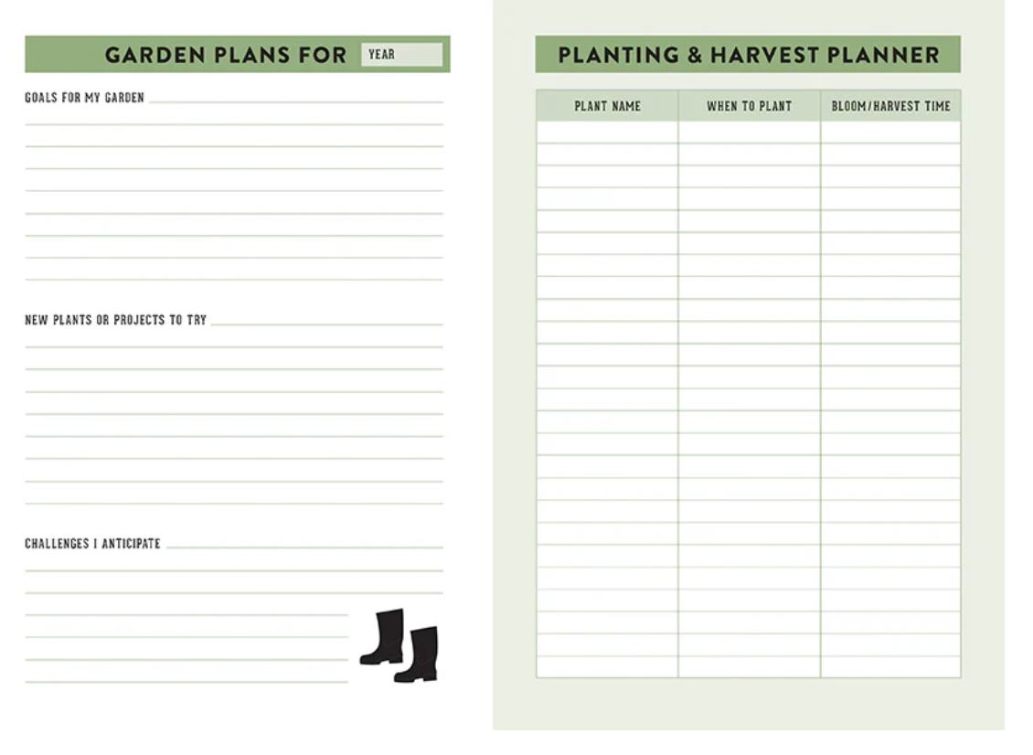 Get Growing Gardener's Journal