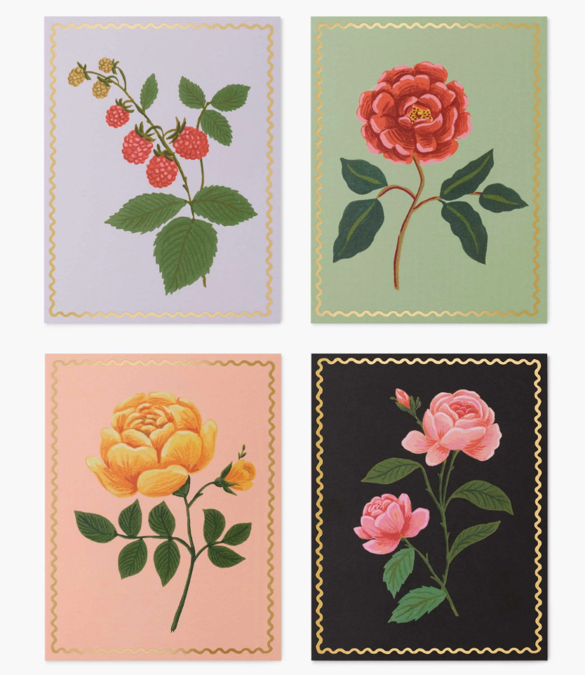 Roses Assorted Greeting Card Set