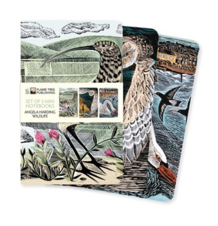 Angela Harding Mini Wildlife Notebooks (Set of 3)