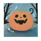Cat in a Pumpkin