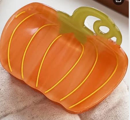 Pumpkin Hair Claw