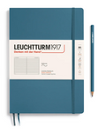 Leuchtturm1917 Composition B5 Notebook- Stone Blue Ruled