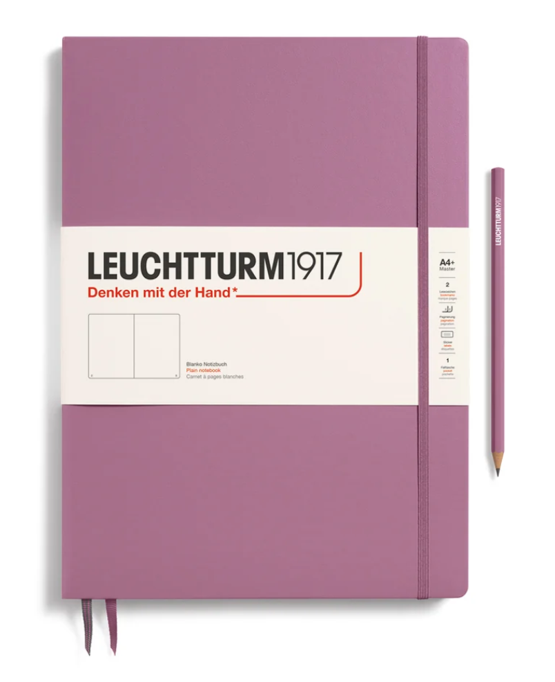 Leuchtturm1917 Master Slim Notebook- Dusty Rose Plain