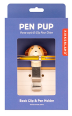 Pen Pup Book Clip and Pen Holder