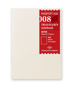 Traveler's Notebook P-008 Sketch Paper -Passport size