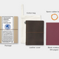 Traveler's Notebook P-00 Brown Passport Size