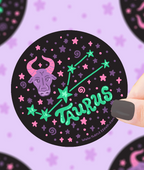 Constellation Zodiac Holographic Sticker
