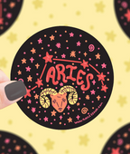 Constellation Zodiac Holographic Sticker