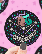 Constellation Zodiac Holographic Sticker