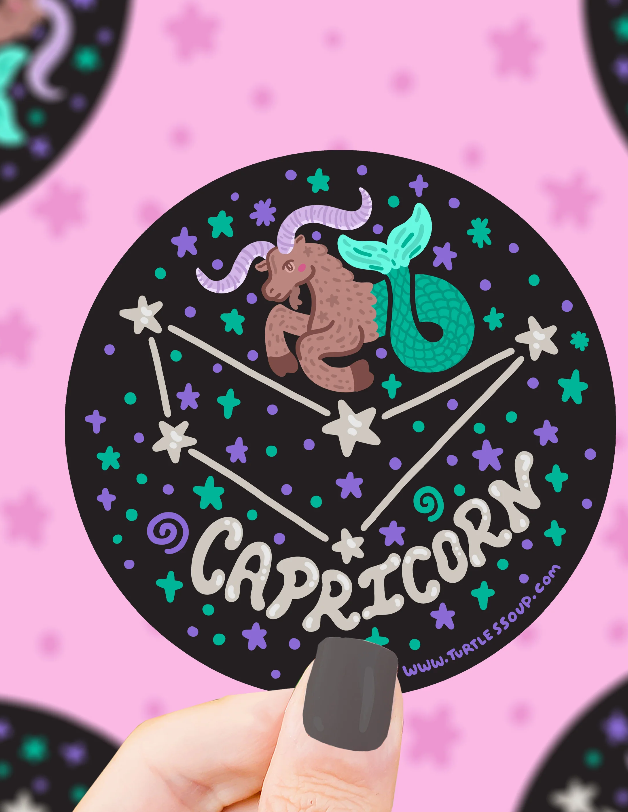Constellation Zodiac Holographic Sticker