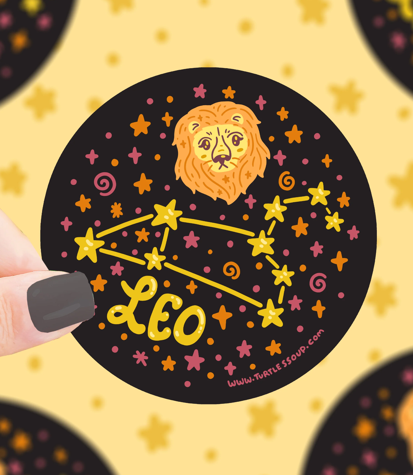 Constellation Zodiac Holographic Sticker