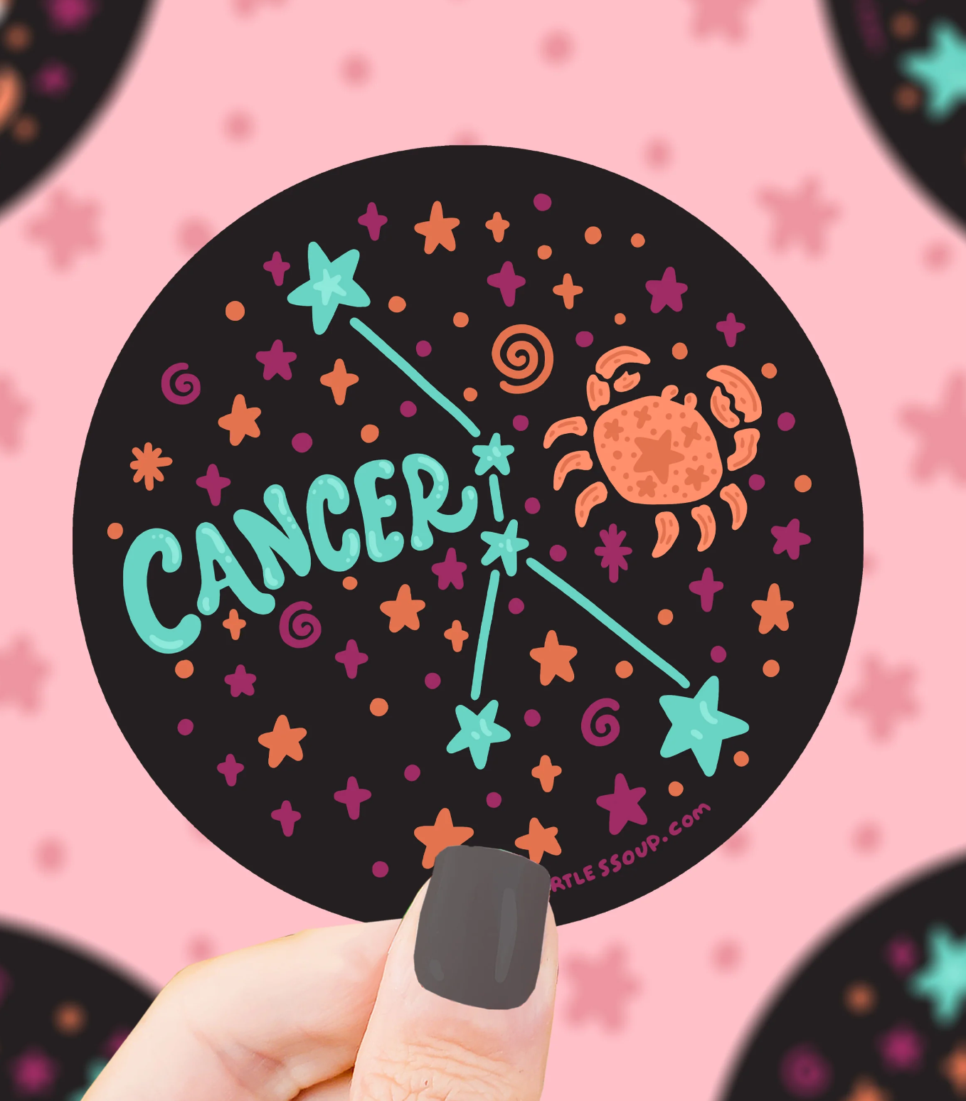 Constellation Zodiac Holographic Sticker