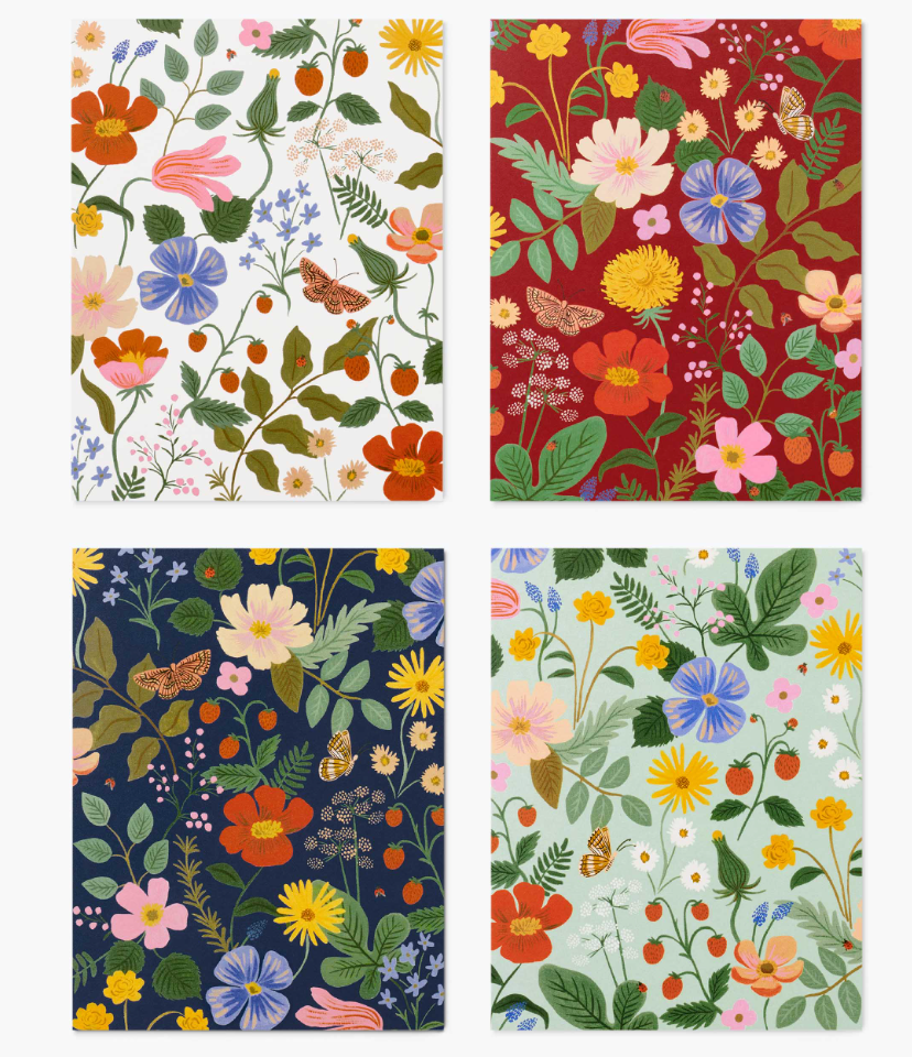 Strawberry Fields Assorted Greeting Card Set