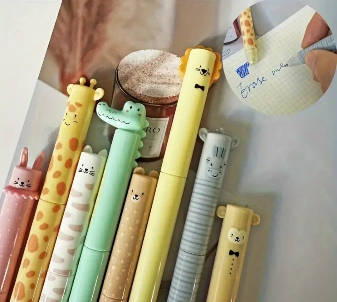 Zoo Friends Erasable Pen