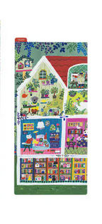 Hobonichi Techo Accessories Yumi Kitagishi: Pencil Board for Weeks (Animal Condo)