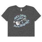 Shovel Bleachers Flowy Crop Tee - PLEASE READ SIZING