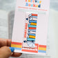Start Here Page Holder Magnetic Bookmark Red