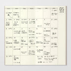 Traveler's Notebook 017 Free Diary (Monthly)